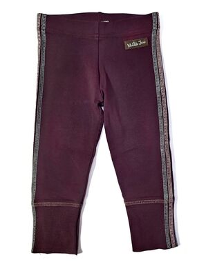 Matilda Jane Plum Leggings with Contrast Side Stitching 2